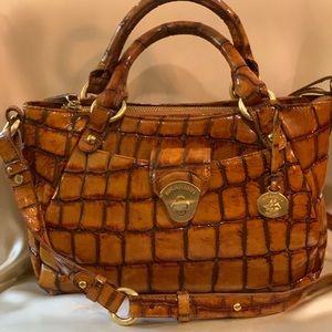 Brahmin Embossed Alligator Bag